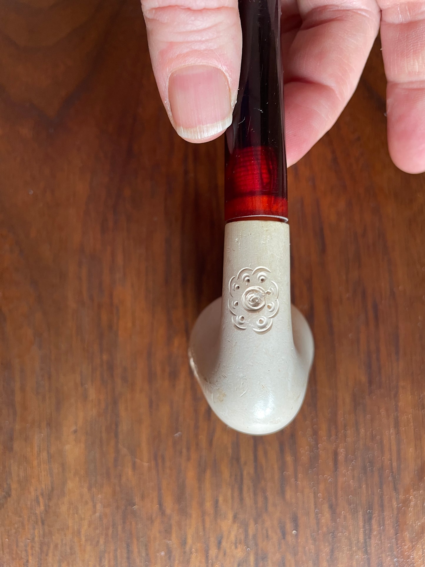 Meerschaum Smoking Pipe, Case, and Tool