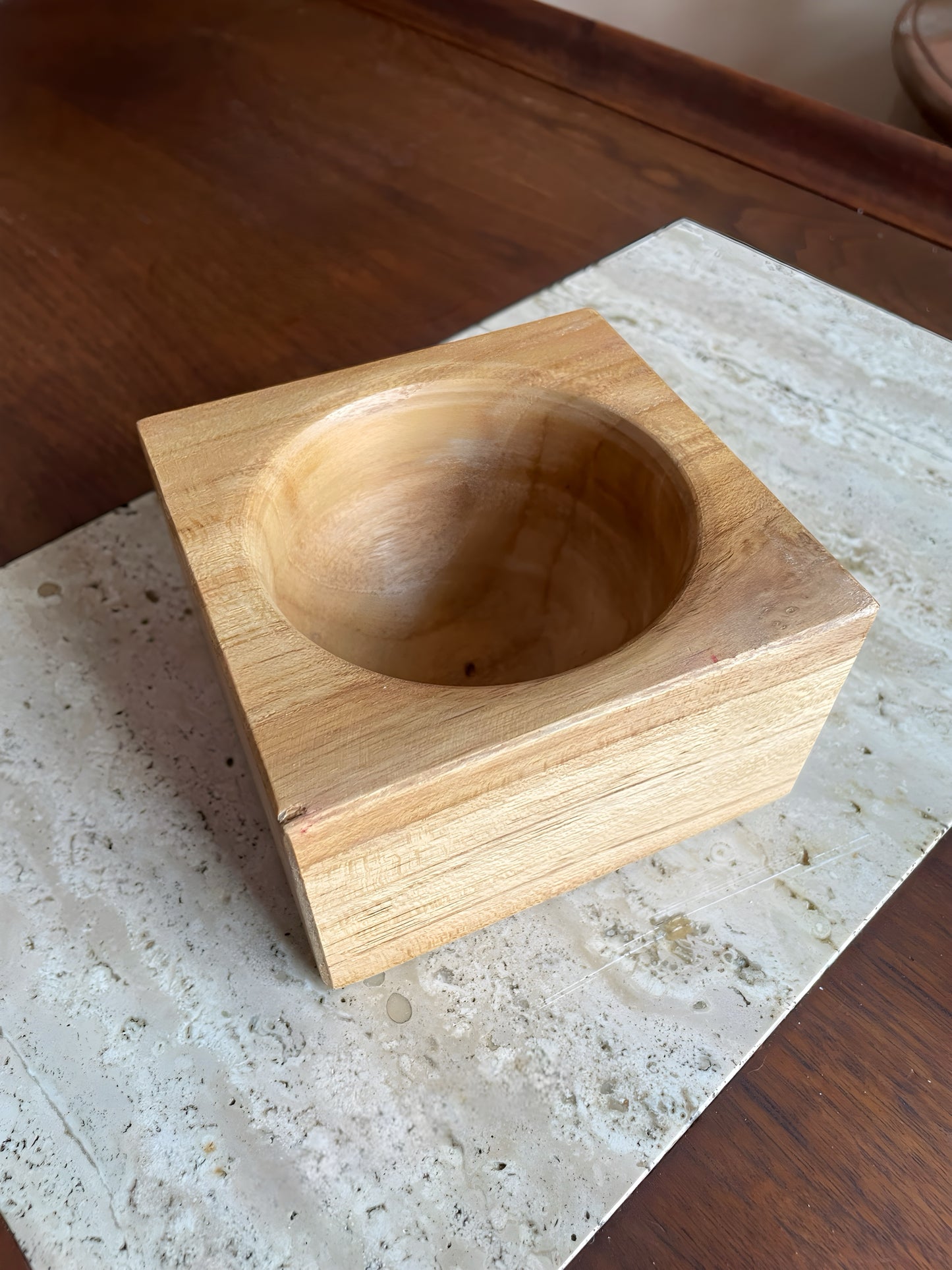 Turned Wood Bowl