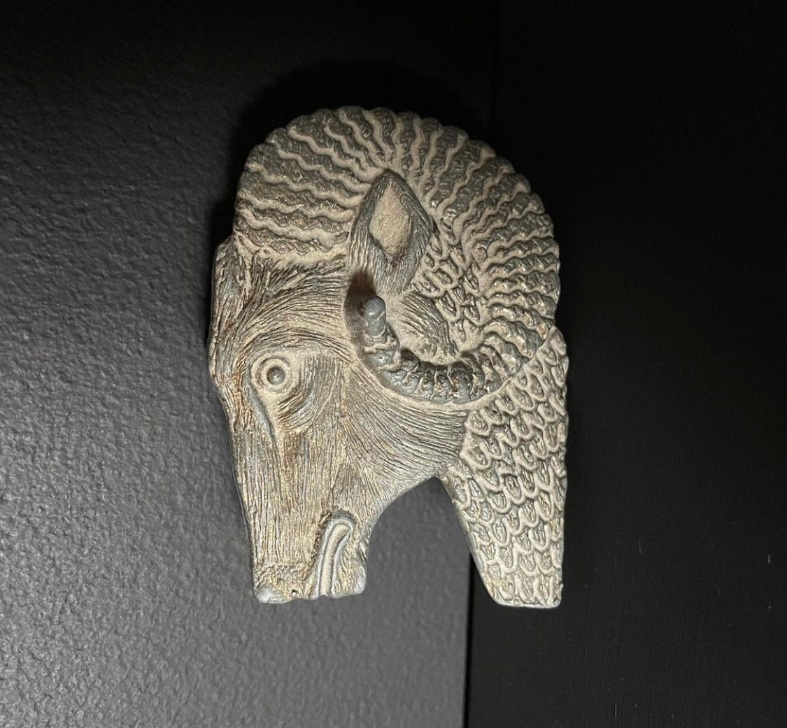 Ram's Head Belt Buckle