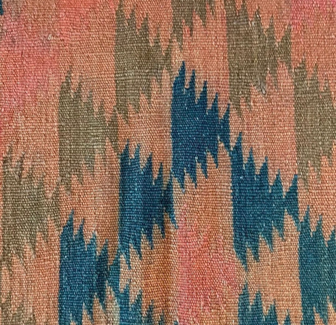 Pinks, Beiges & Blues Turkish Kilim