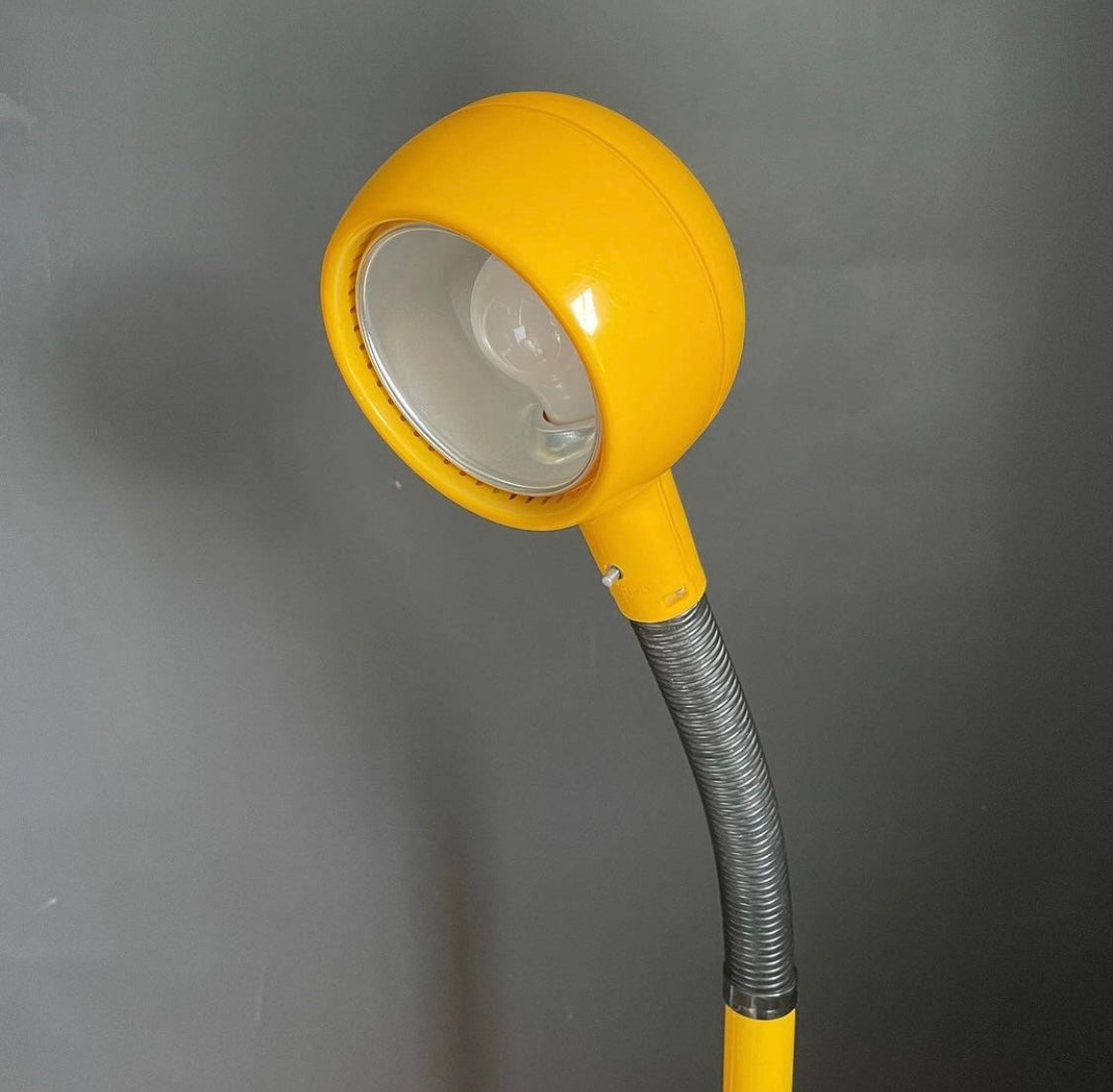 70's Fagerhults Floor Lamp in Yellow