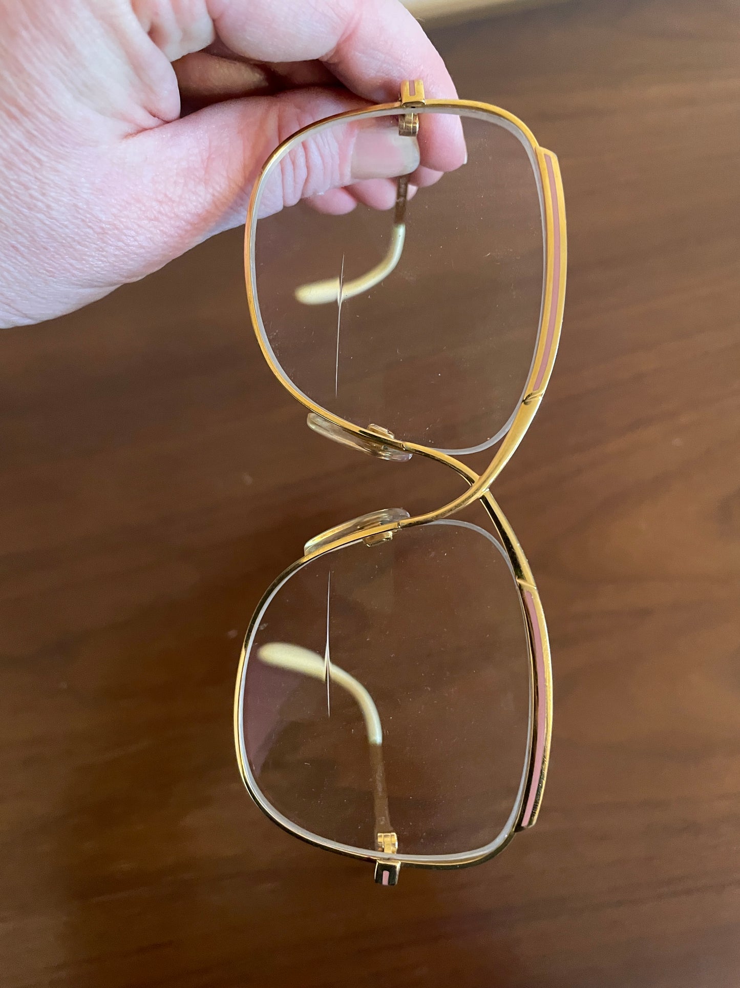 Gold Frame Glasses