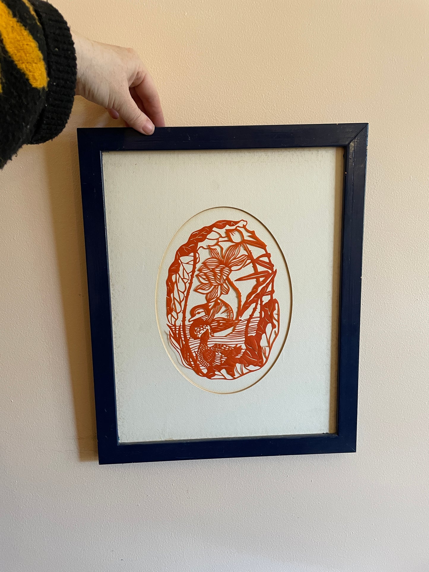 Framed Chinese Paper-Cut