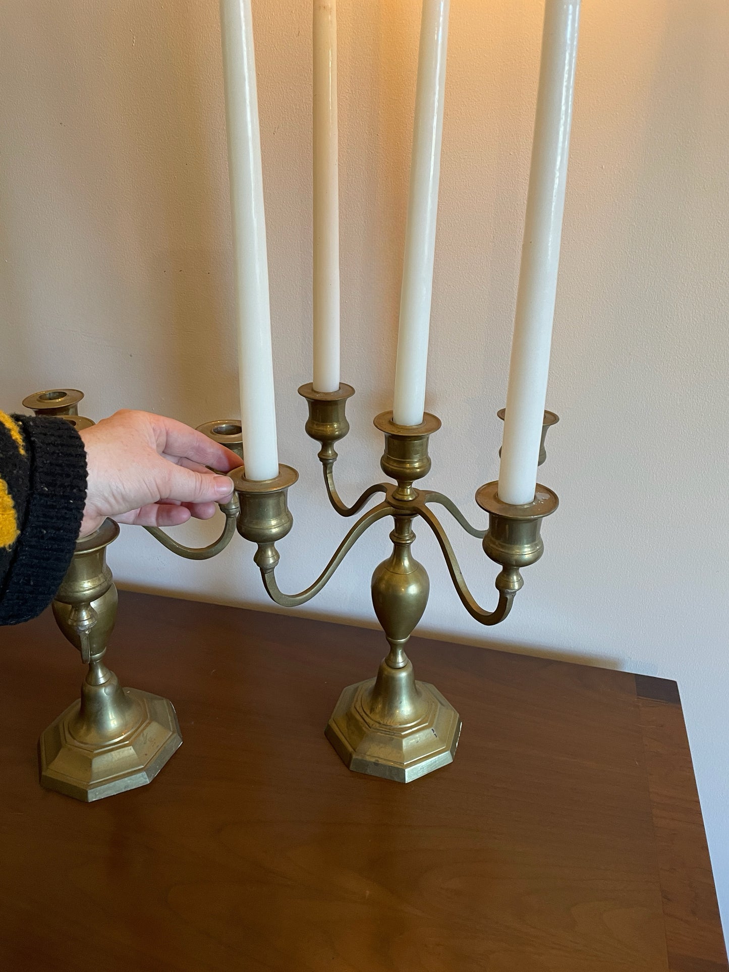 Brass Candelabra