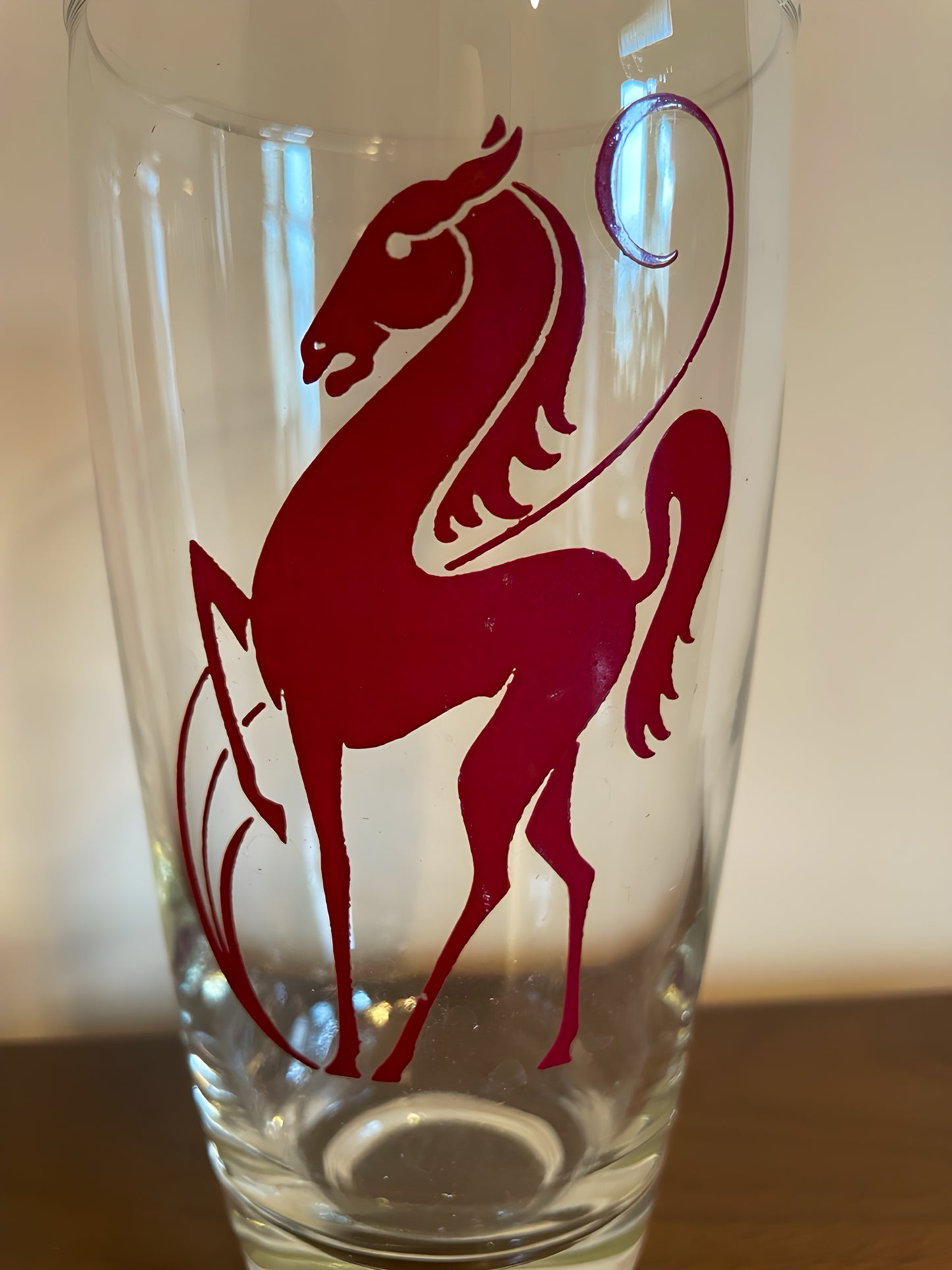 Pair of Tapered Highball Stallion Glasses