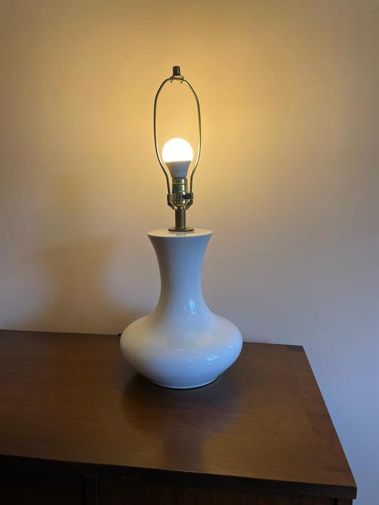 White Porcelain Lamp