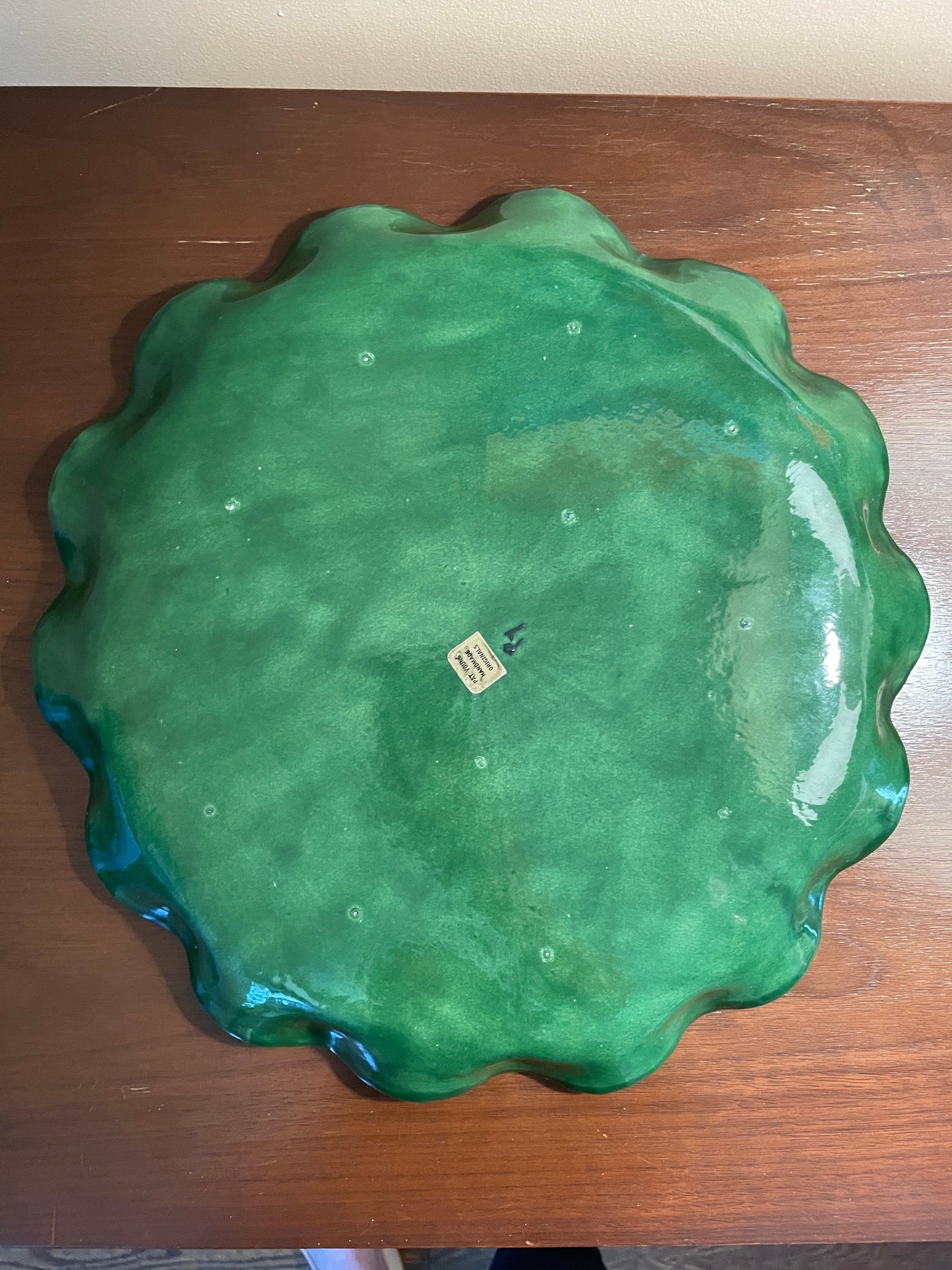 Lotus Leaf Platter by Pat Young