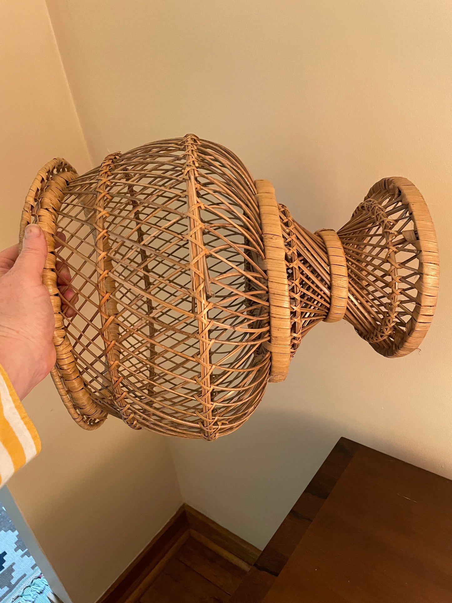 Large Wicker Planter