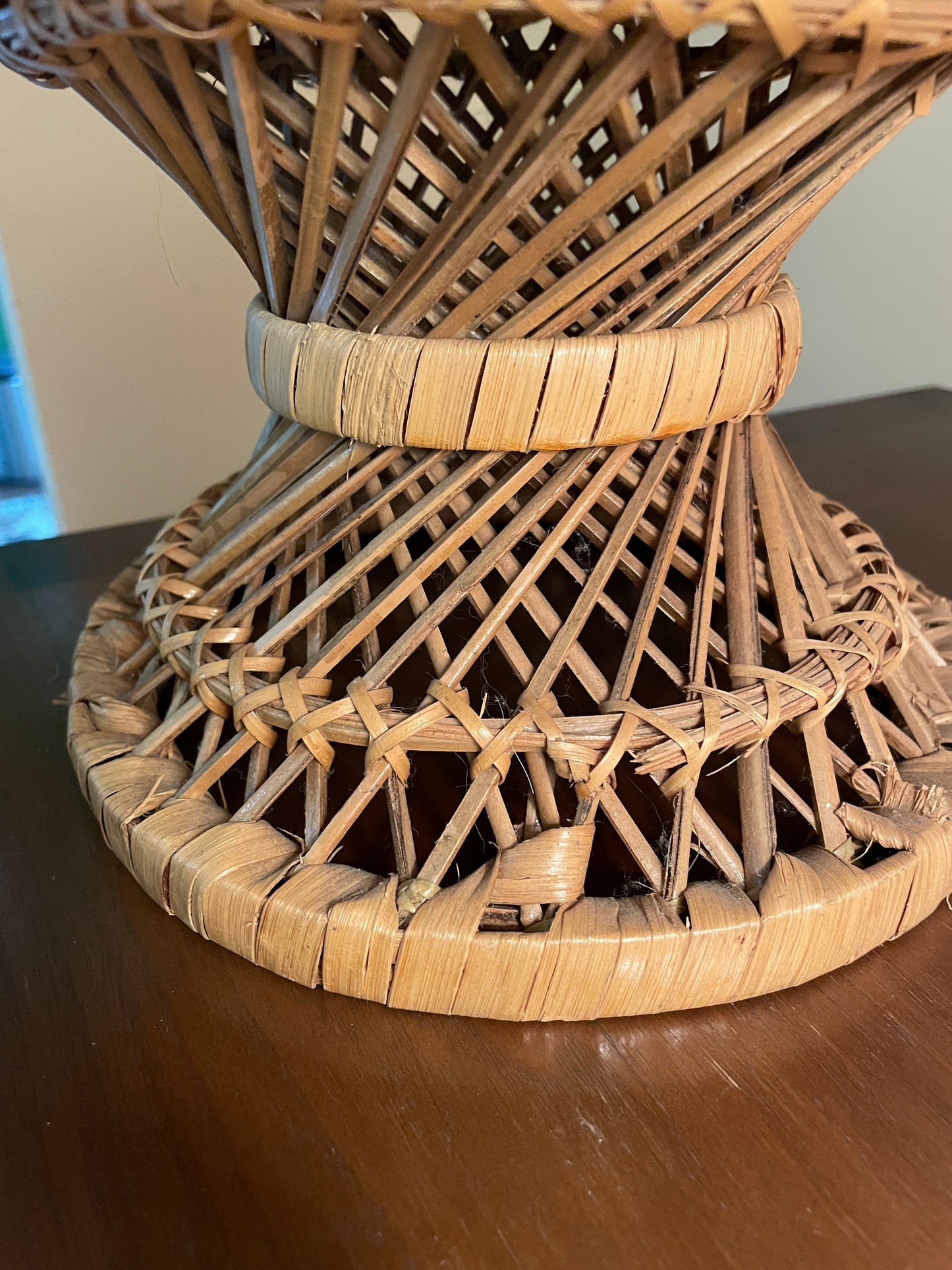 Large Wicker Planter