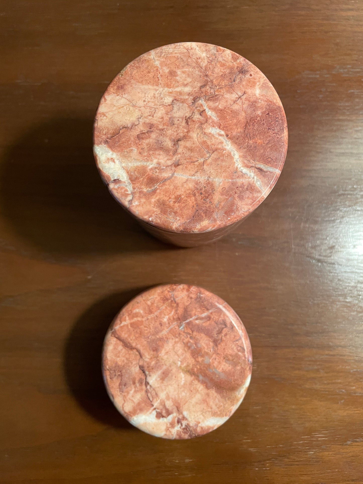 Pink Marble Canister