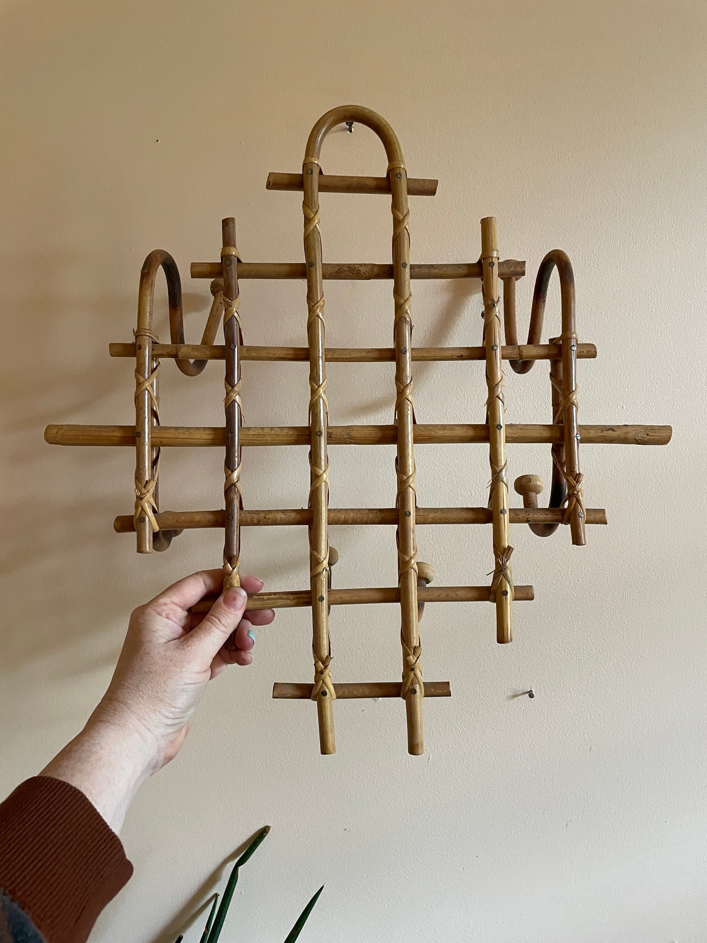 Bamboo Hat/Accessory Rack