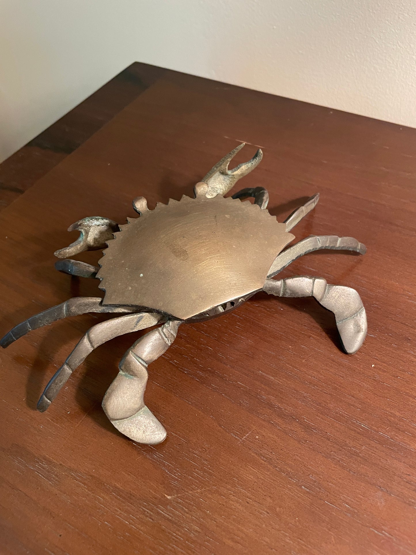 Brass Crab Trinket Box