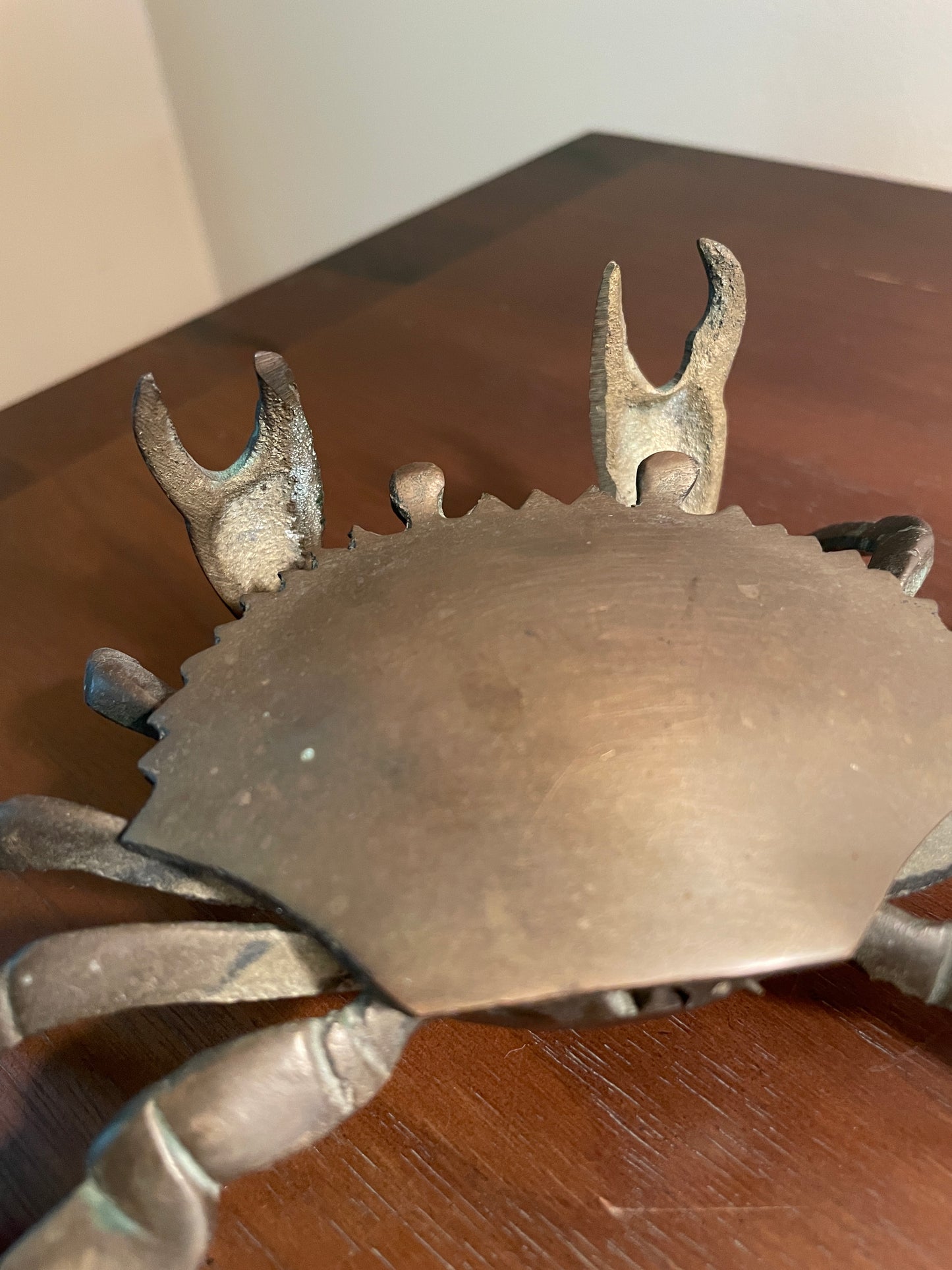 Brass Crab Trinket Box