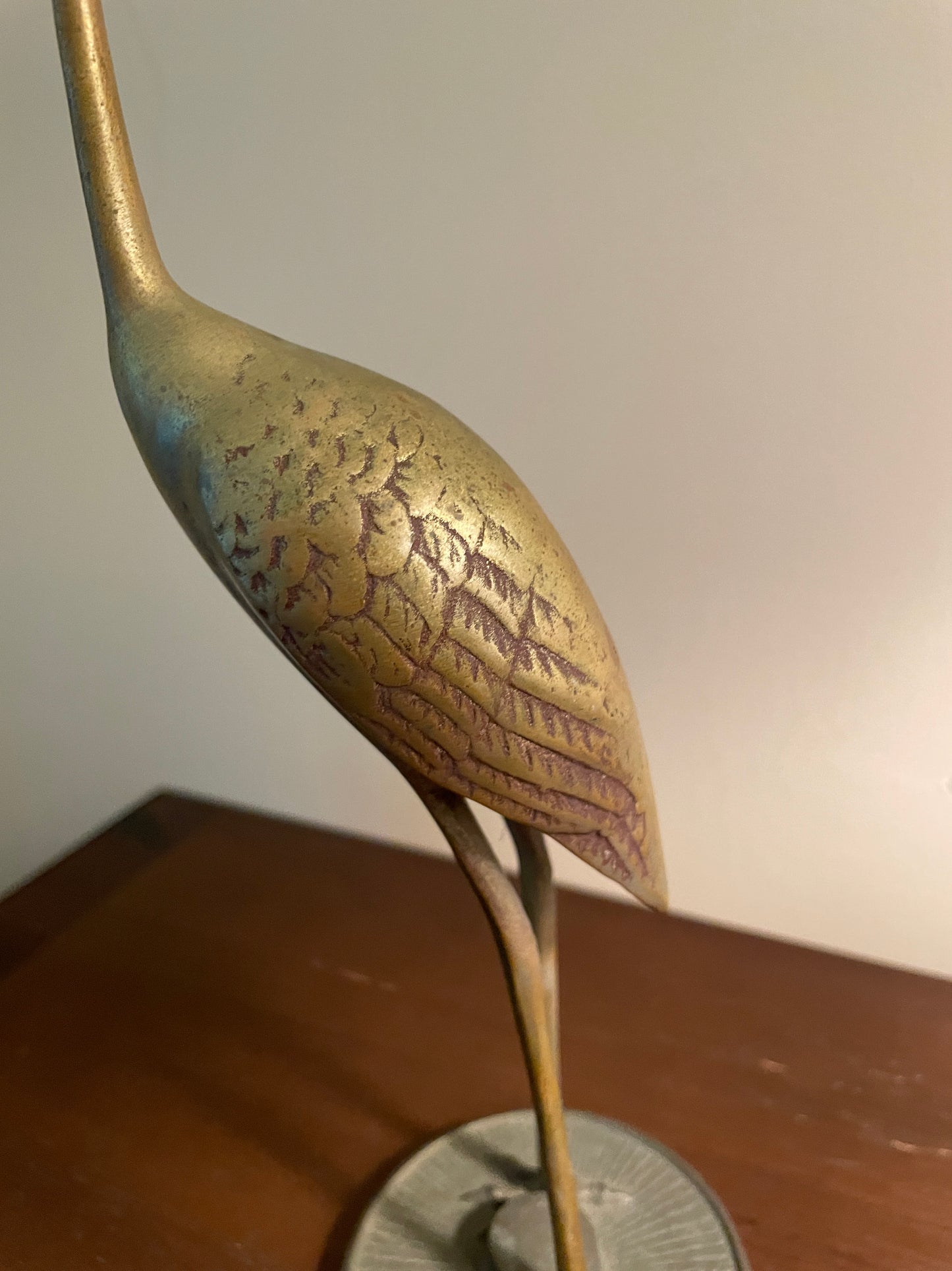 Brass Heron