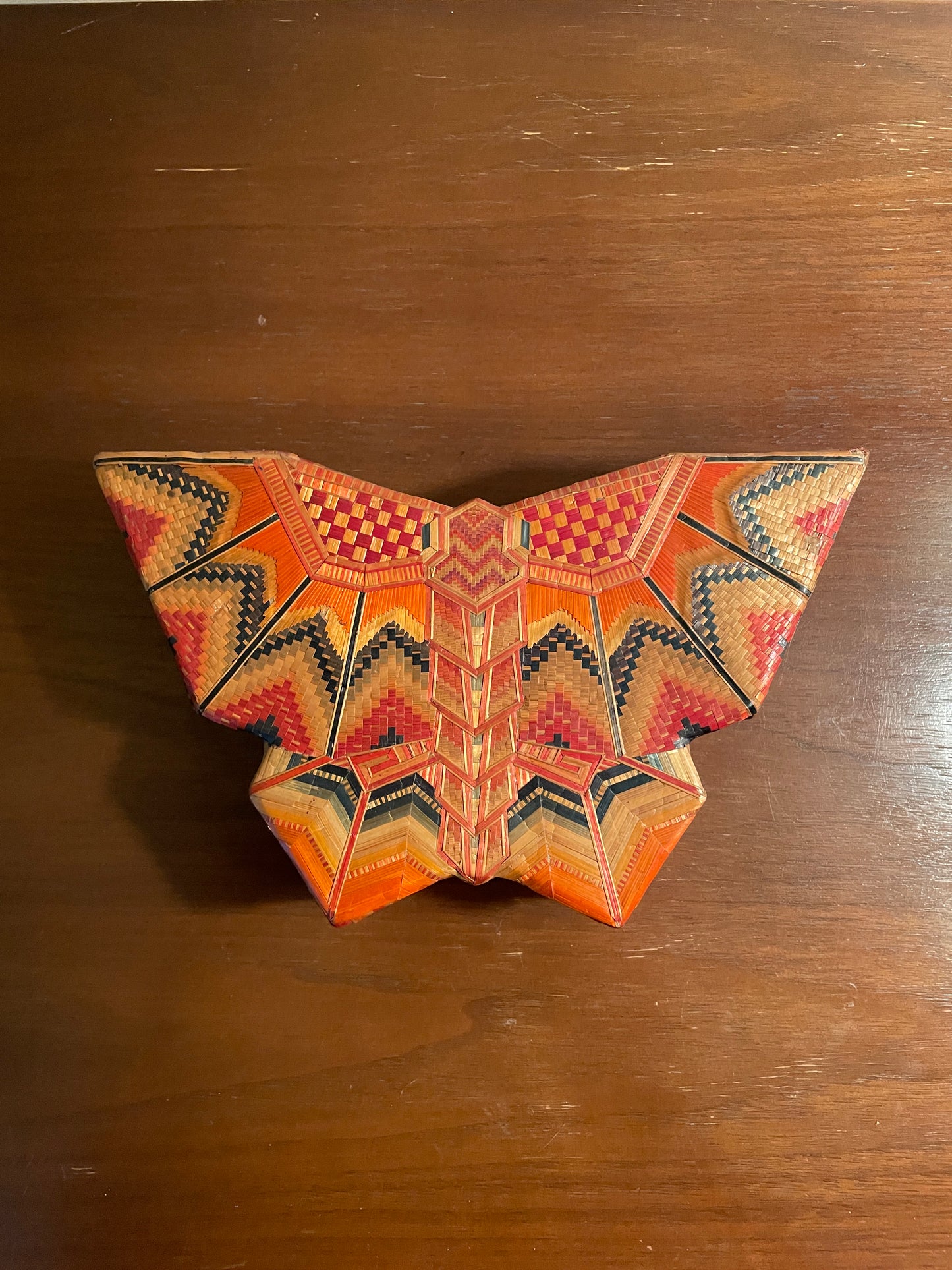 Woven Butterfly Trinket Box