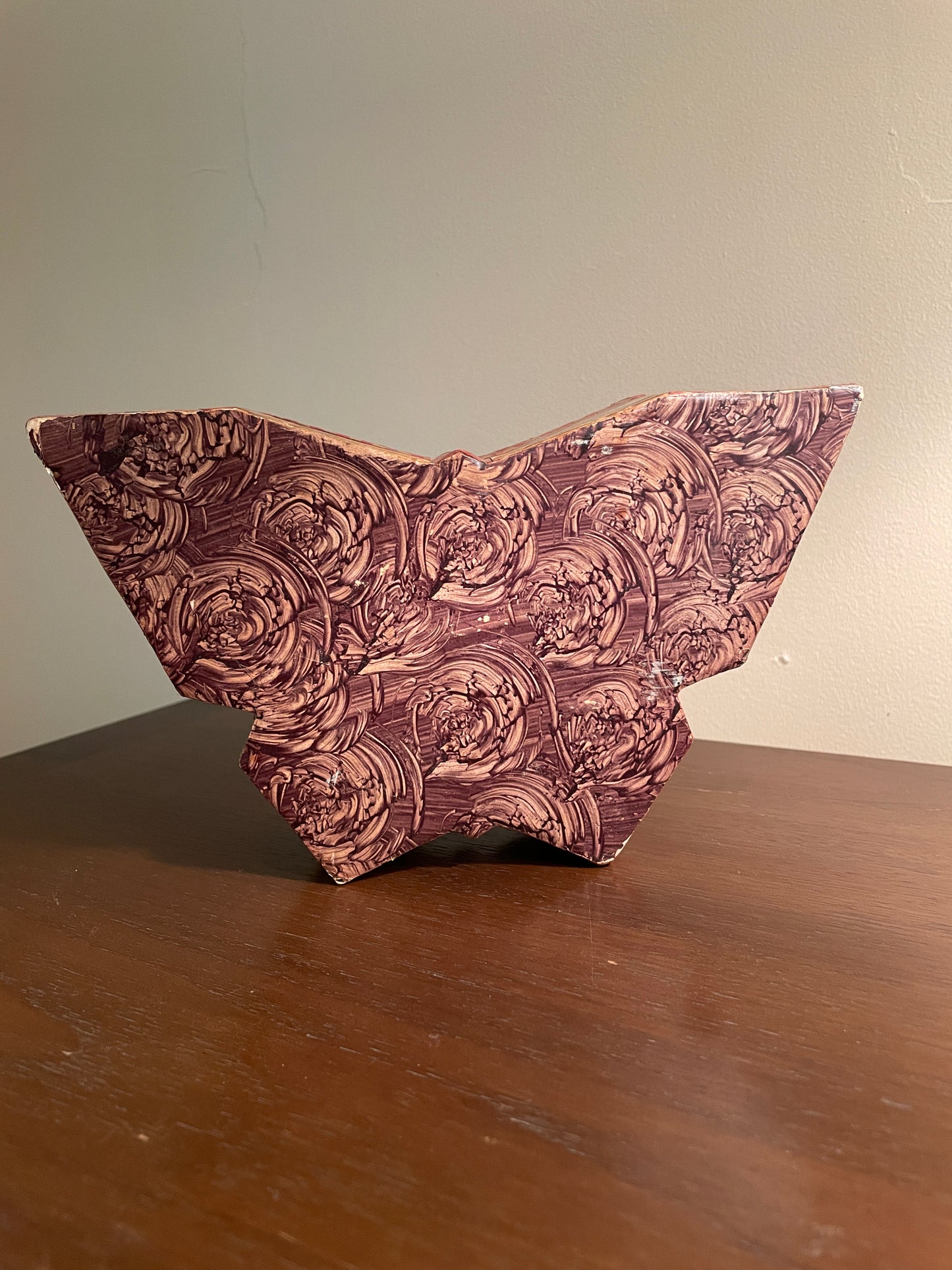 Woven Butterfly Trinket Box