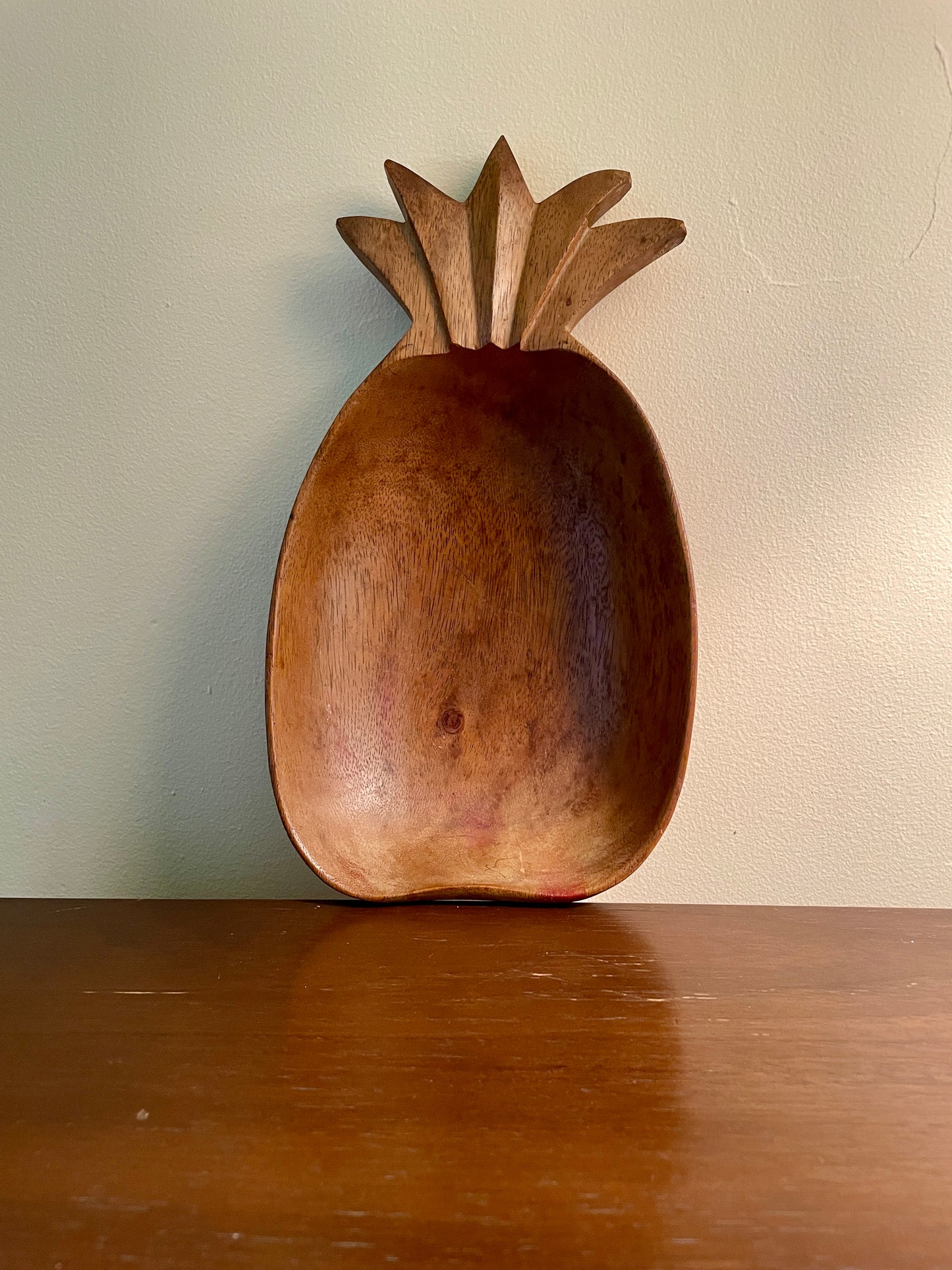 Handmade Wooden Pineapple Bowl