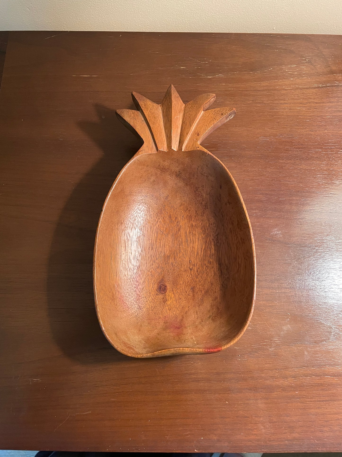 Handmade Wooden Pineapple Bowl