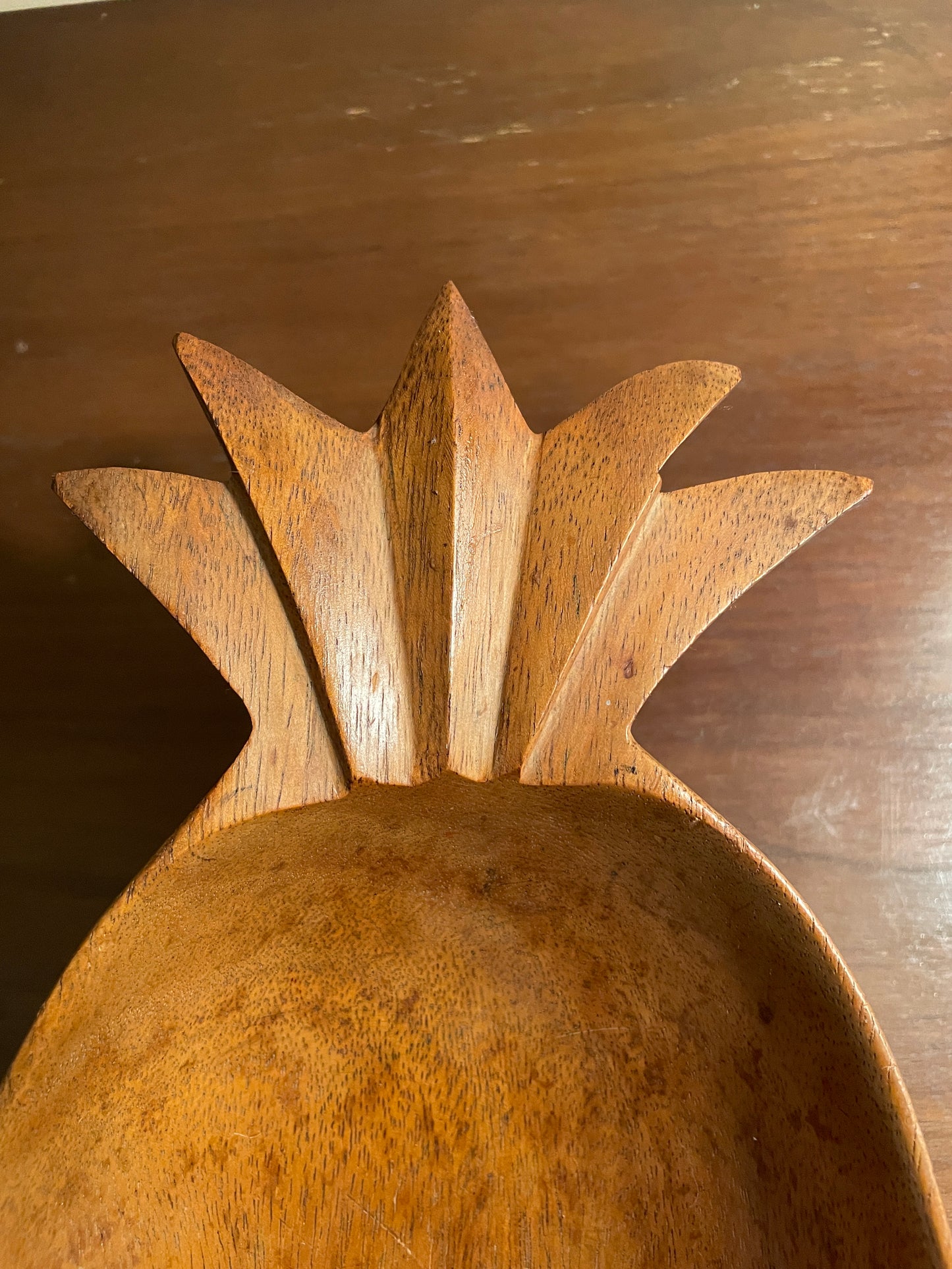 Handmade Wooden Pineapple Bowl