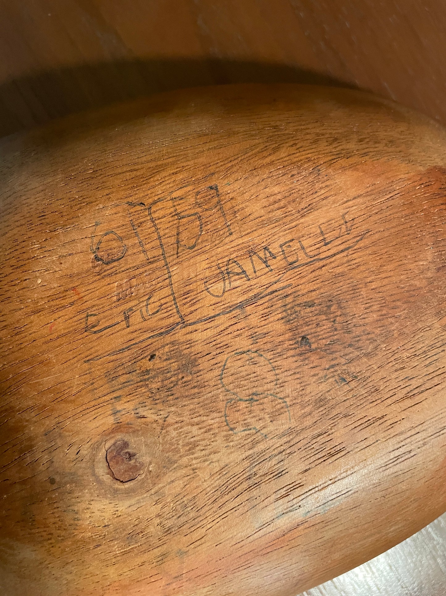 Handmade Wooden Pineapple Bowl