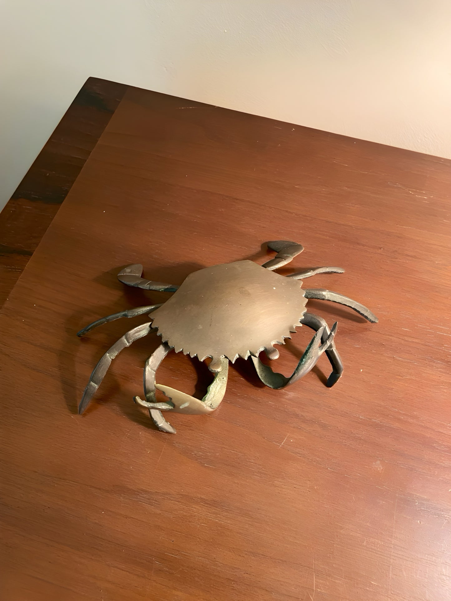 Brass Crab Trinket Box