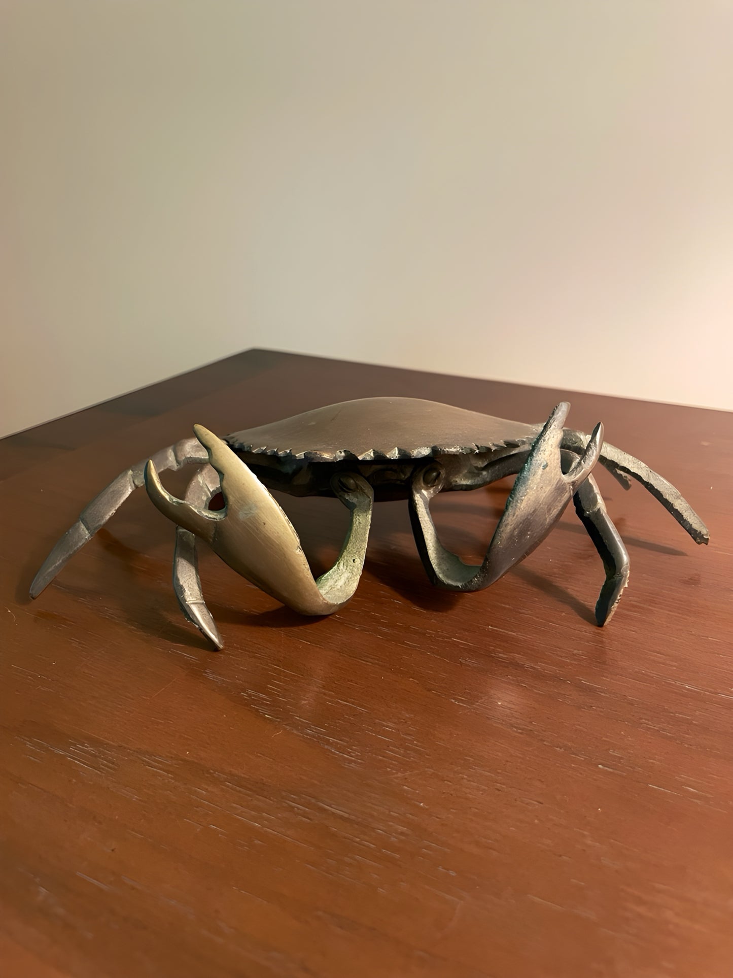 Brass Crab Trinket Box