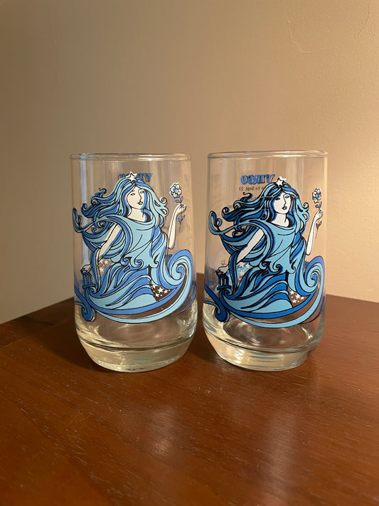 Pair of Virgo Zodiac Glasses