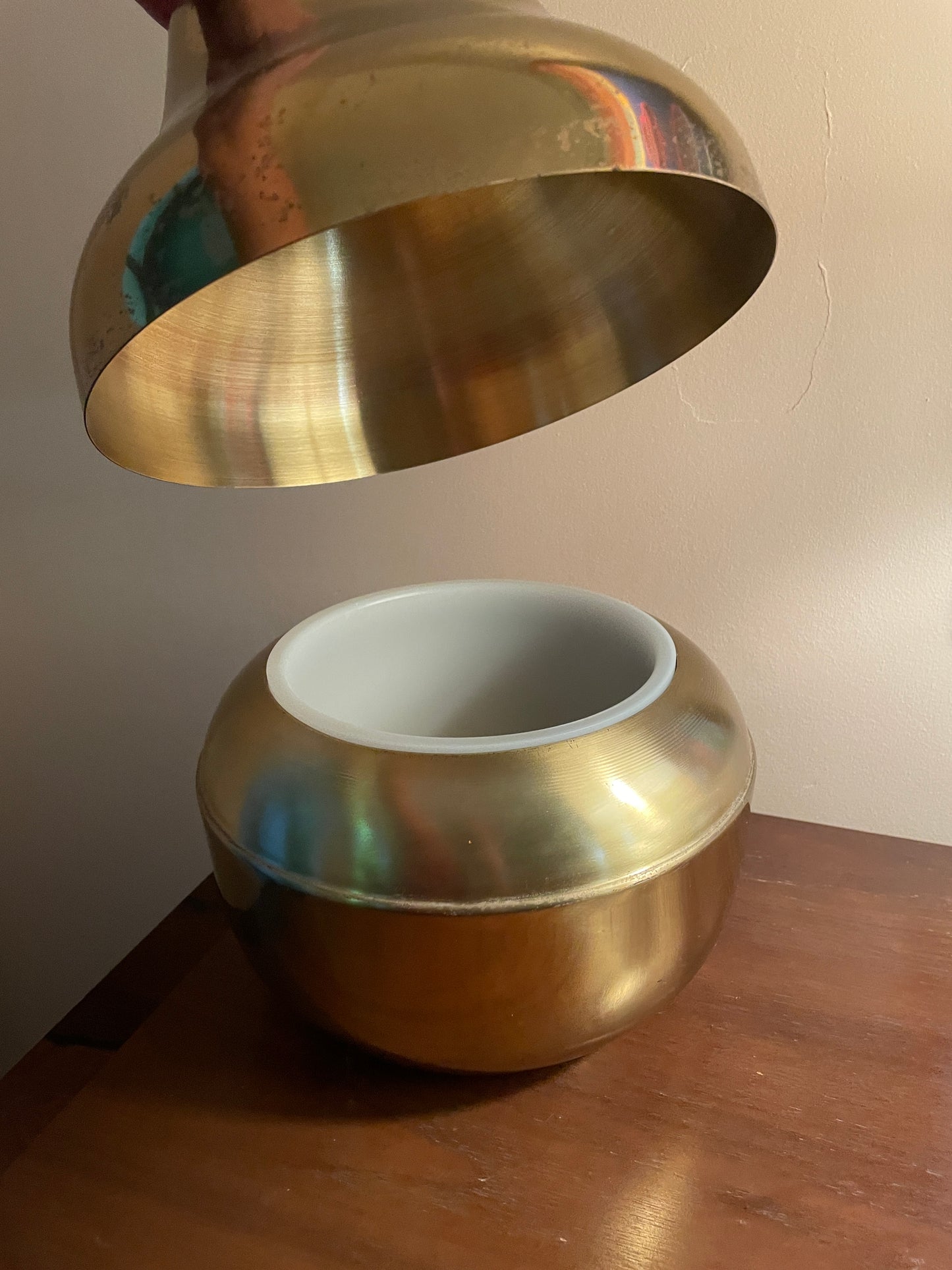 Brass Pear Ice Bucket