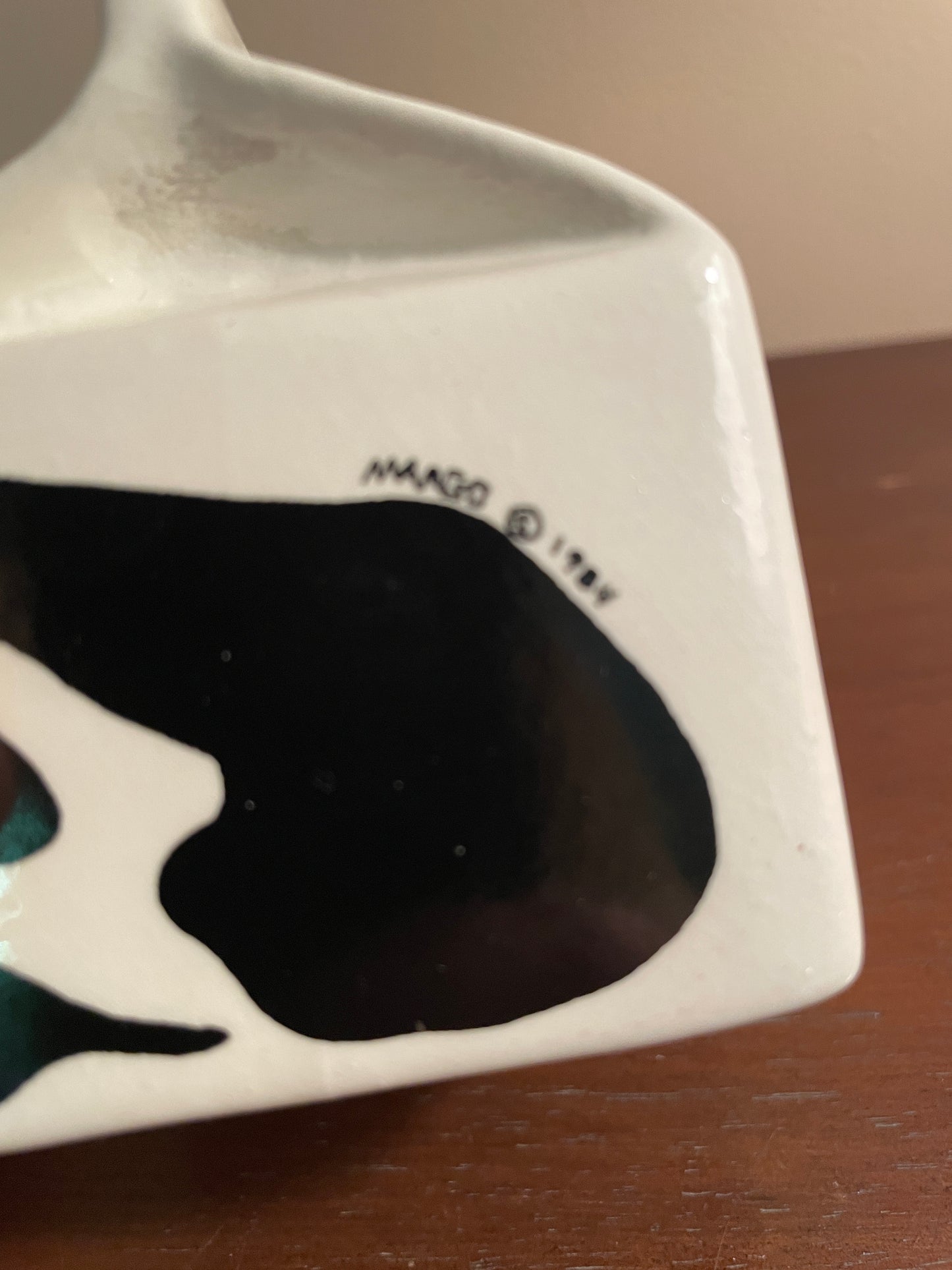 Holstein Black and White Carton Creamer