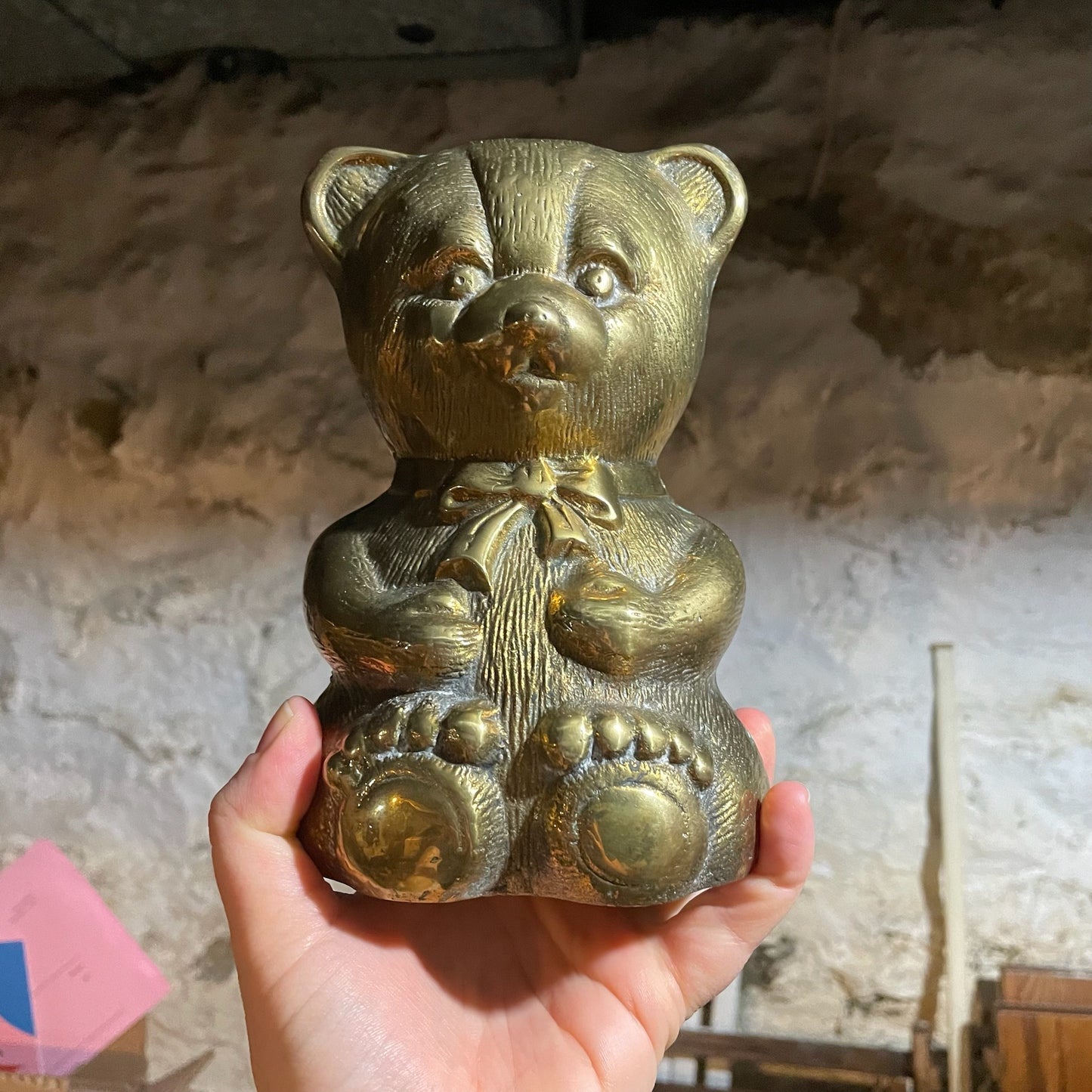 Brass Teddy Bear