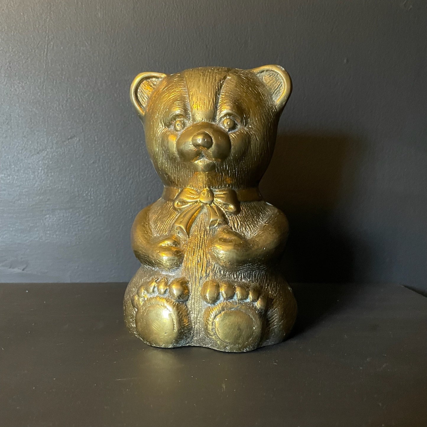 Brass Teddy Bear