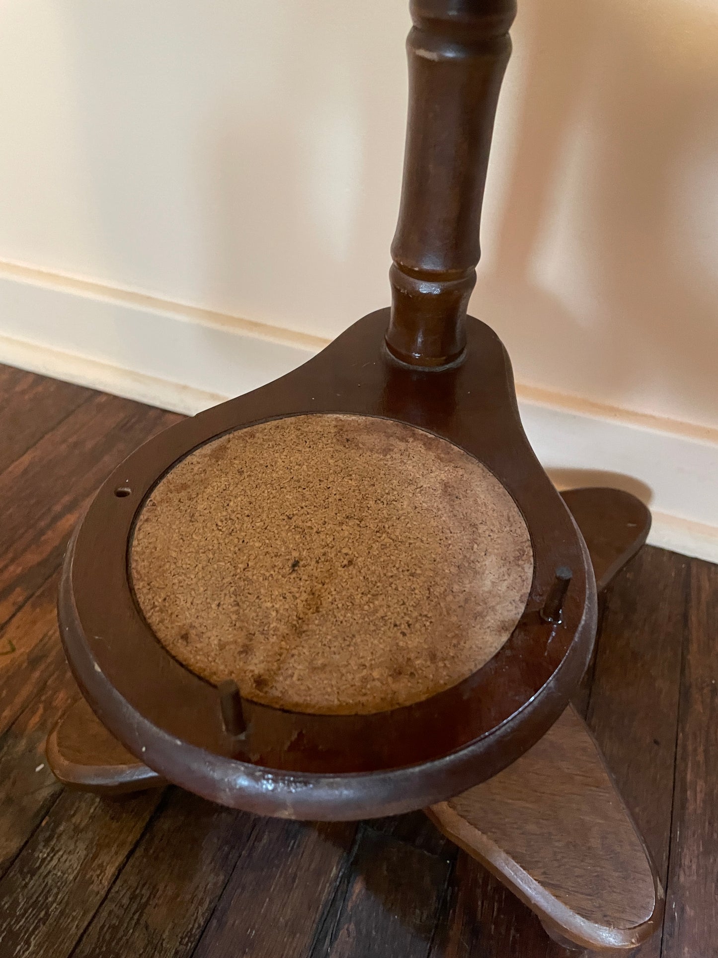 Cork & Wood Plant Stand