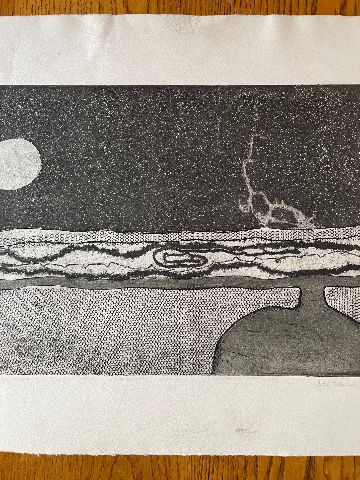 Moon Print, J.S. David