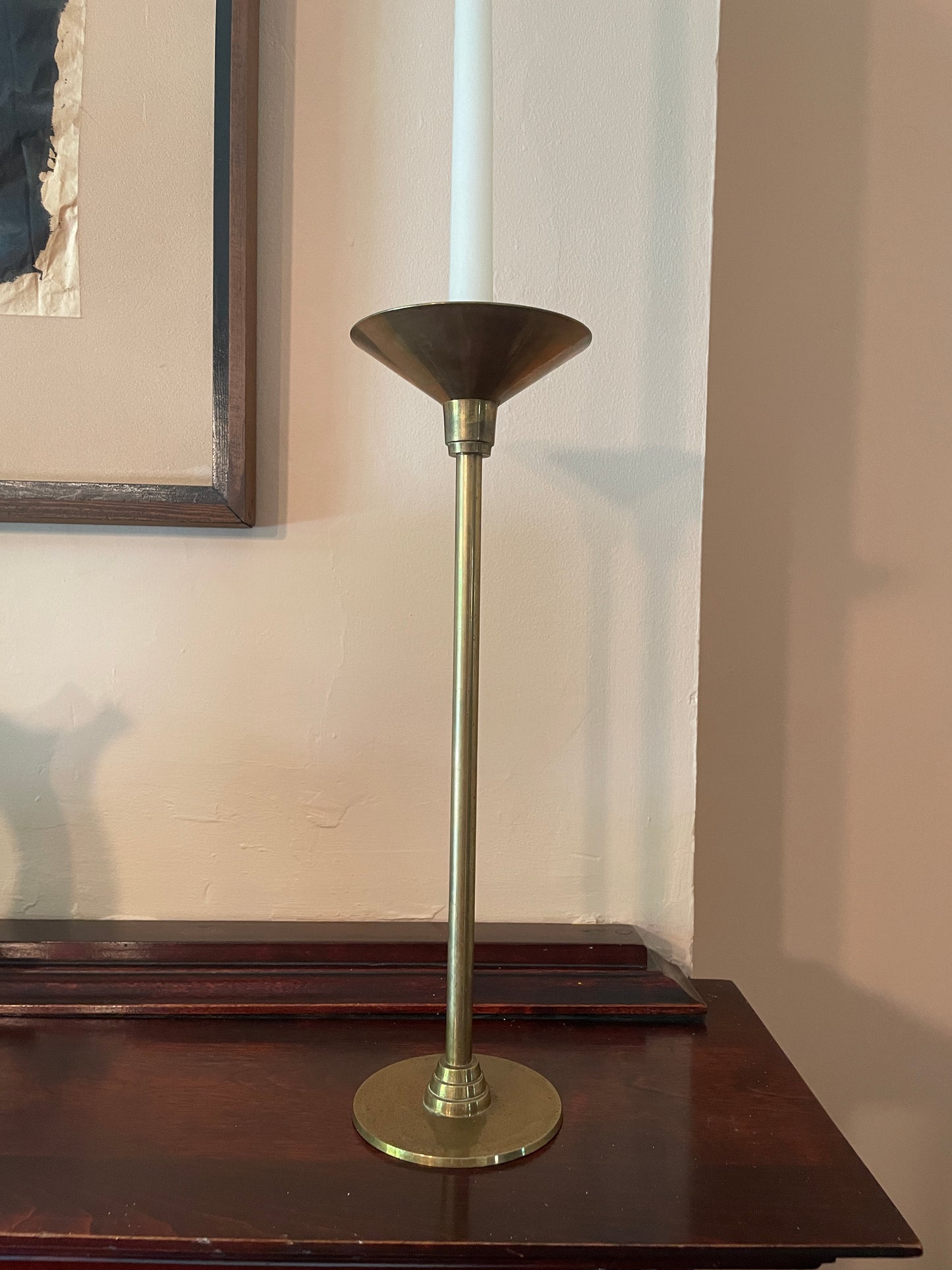 Large Brass Candlestick