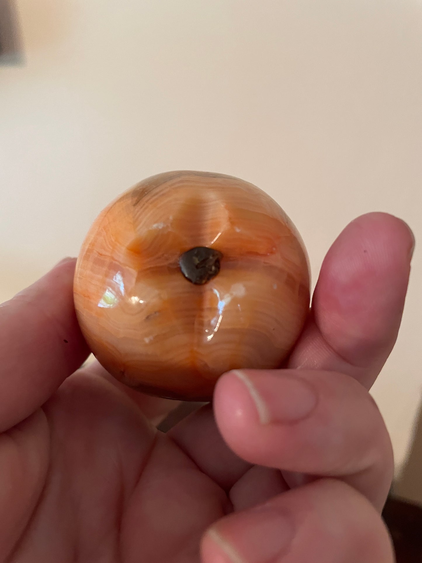 Marble Fruit Set in Sequoia Wood Bowl