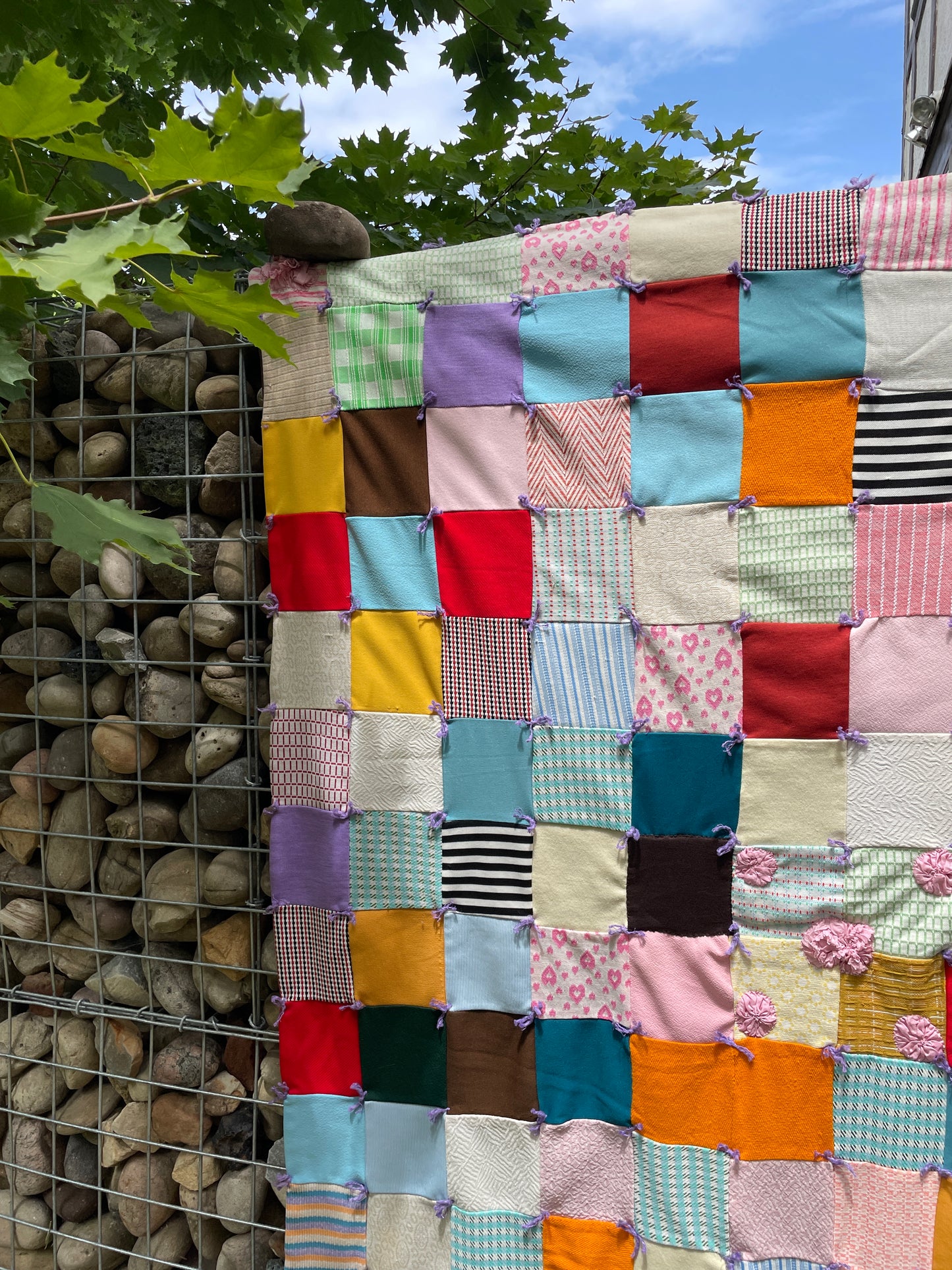 Mid-Century Block Quilt