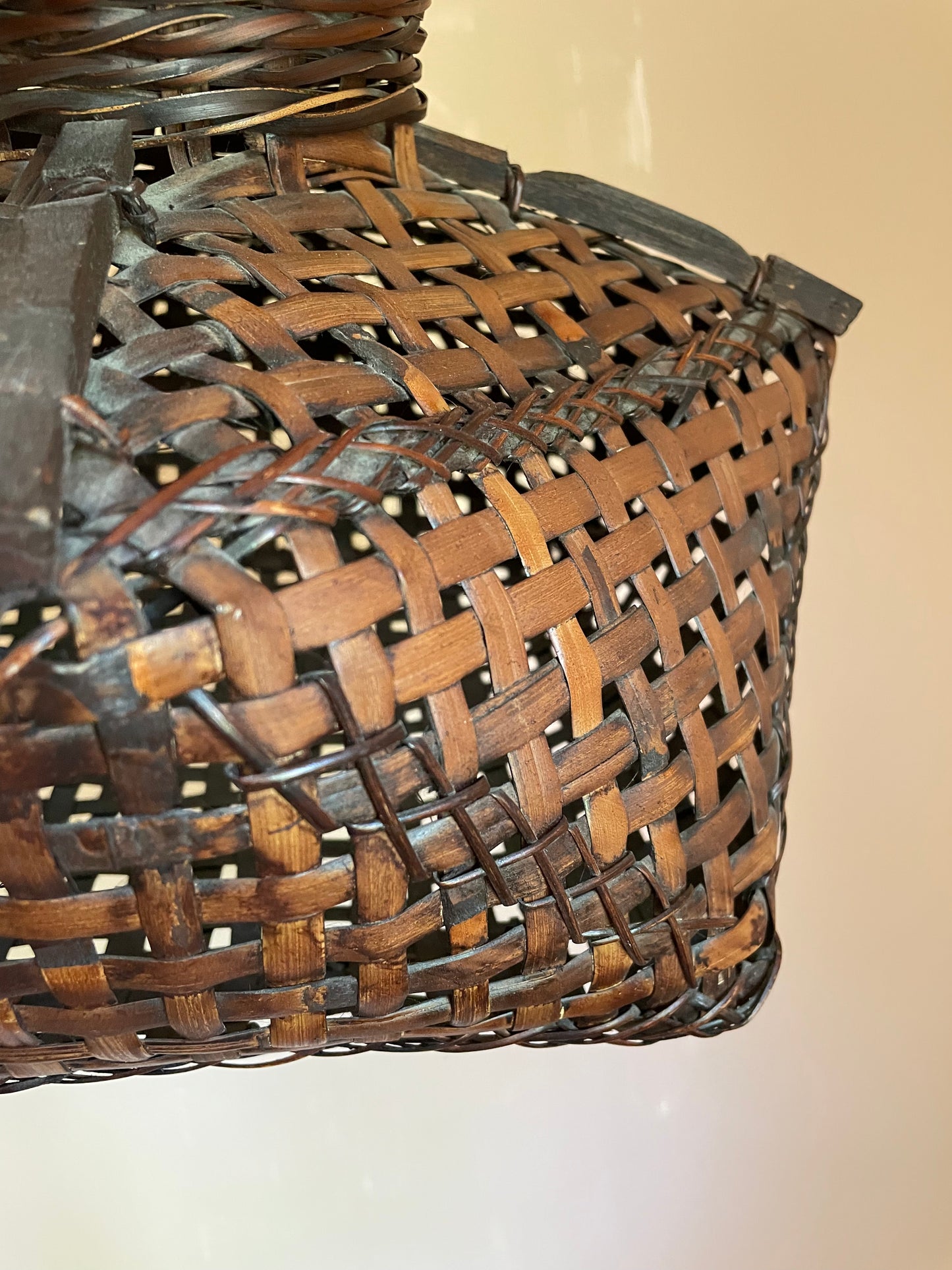 Rotated Square Cane Basket