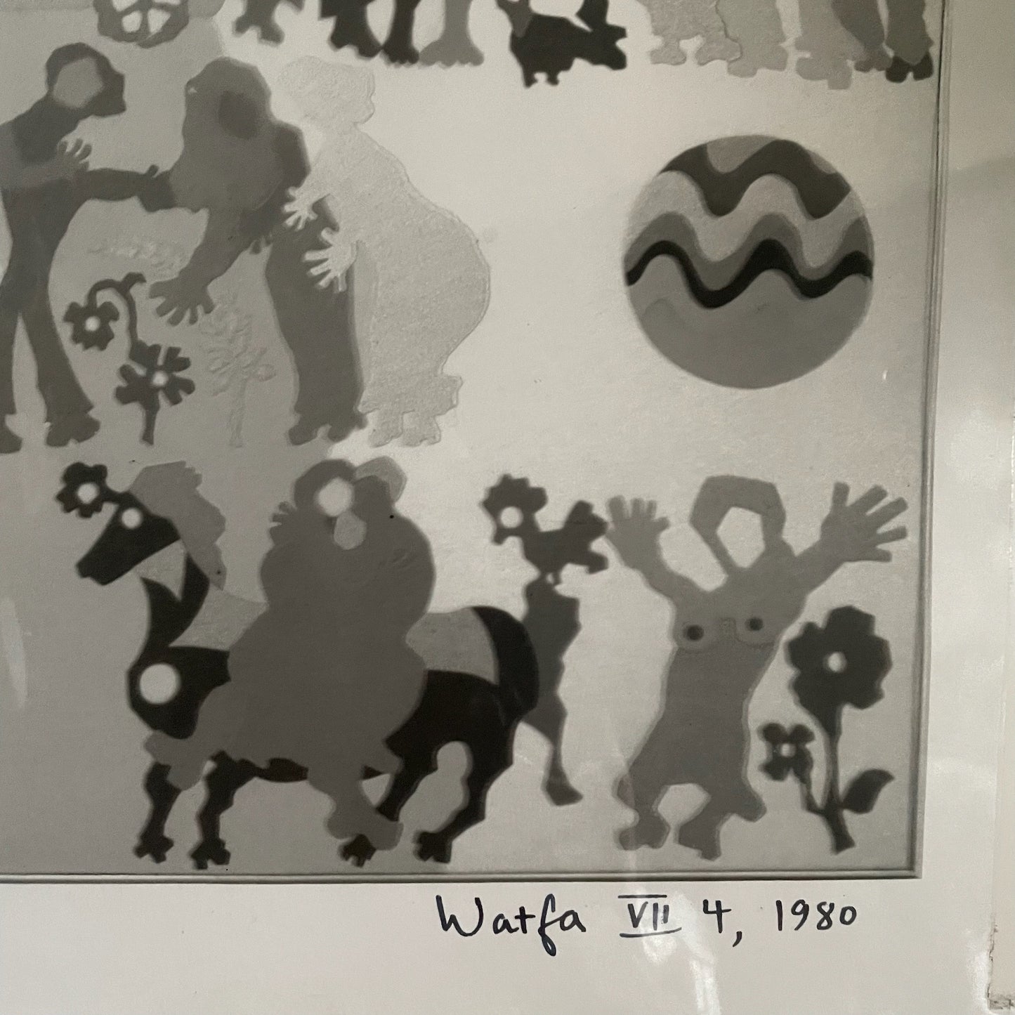 Watfa Print VII 1980