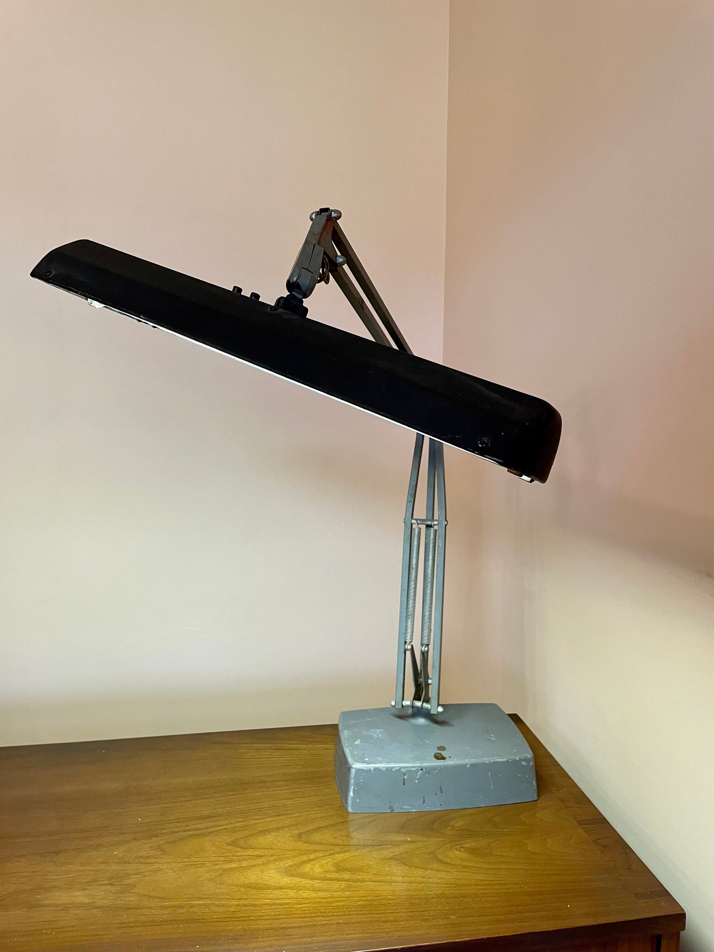 Industrial Adjustable Deck Lamp