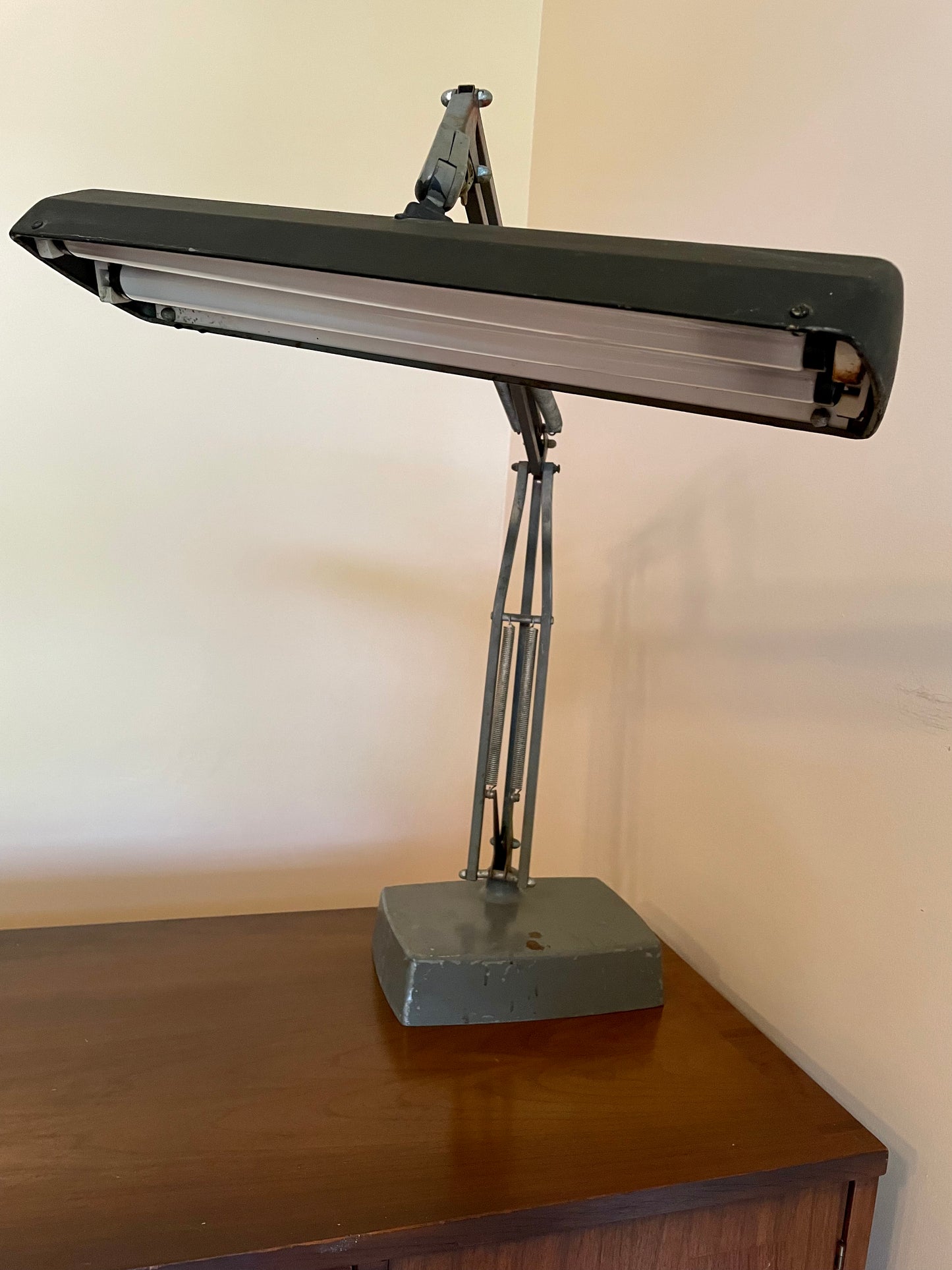 Industrial Adjustable Deck Lamp