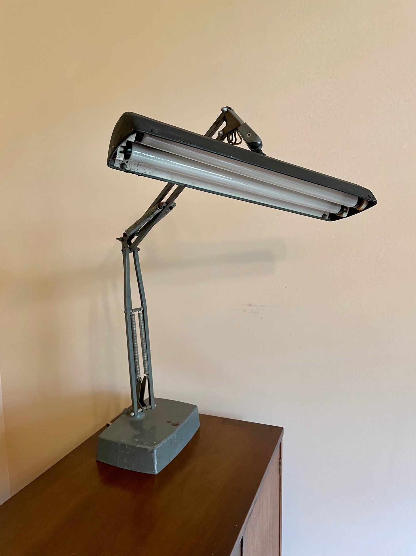 Industrial Adjustable Deck Lamp