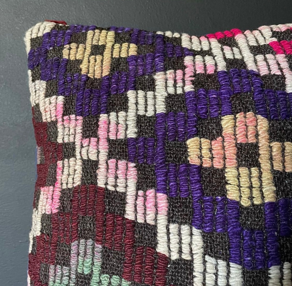 Large Diamond Kilim Pillow