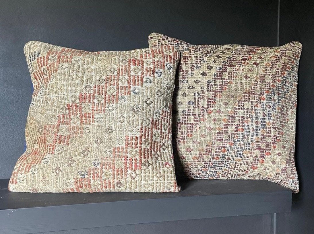 Pair of Turkish Kilim Pillows