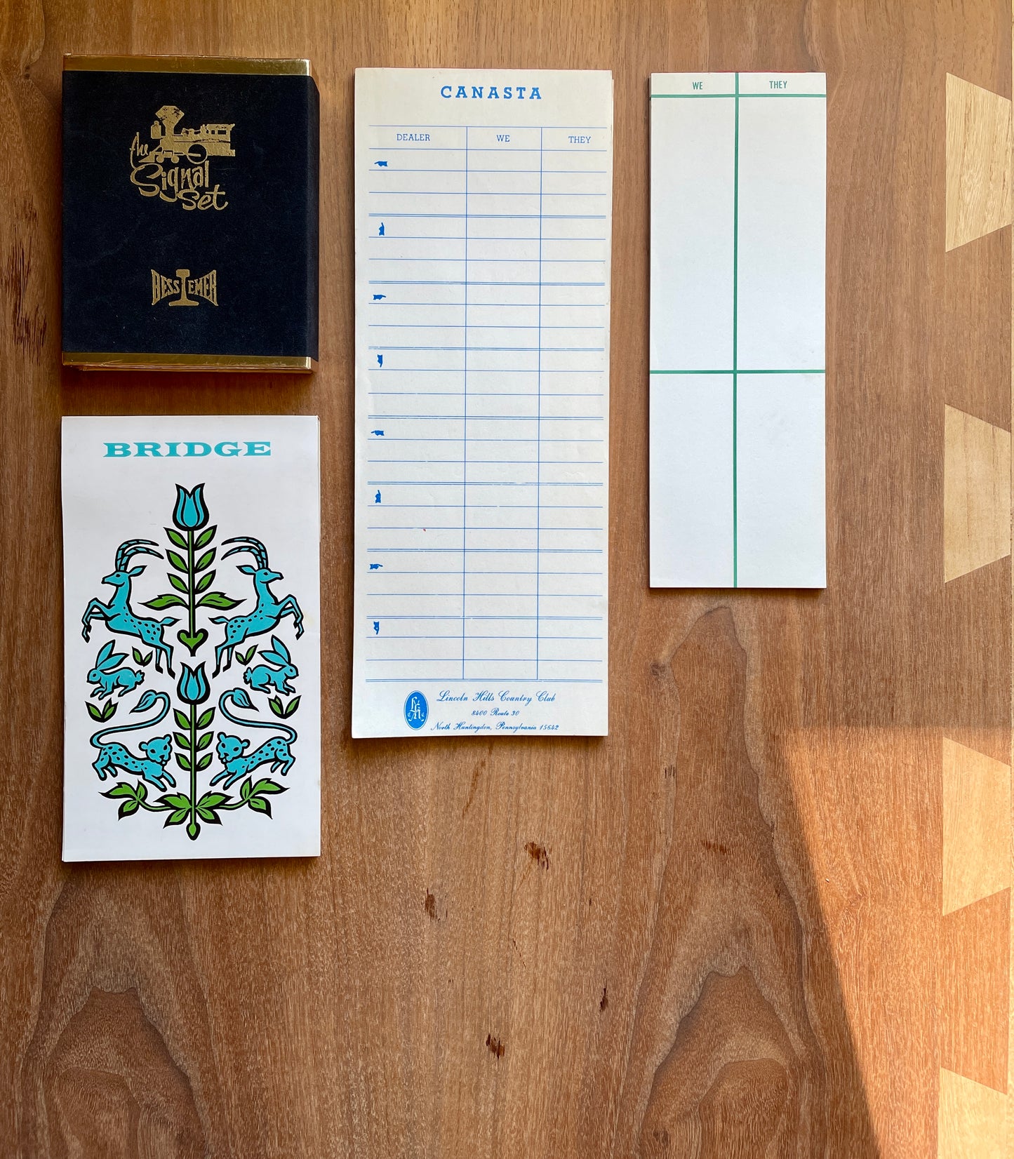 Playing Cards & Score Cards