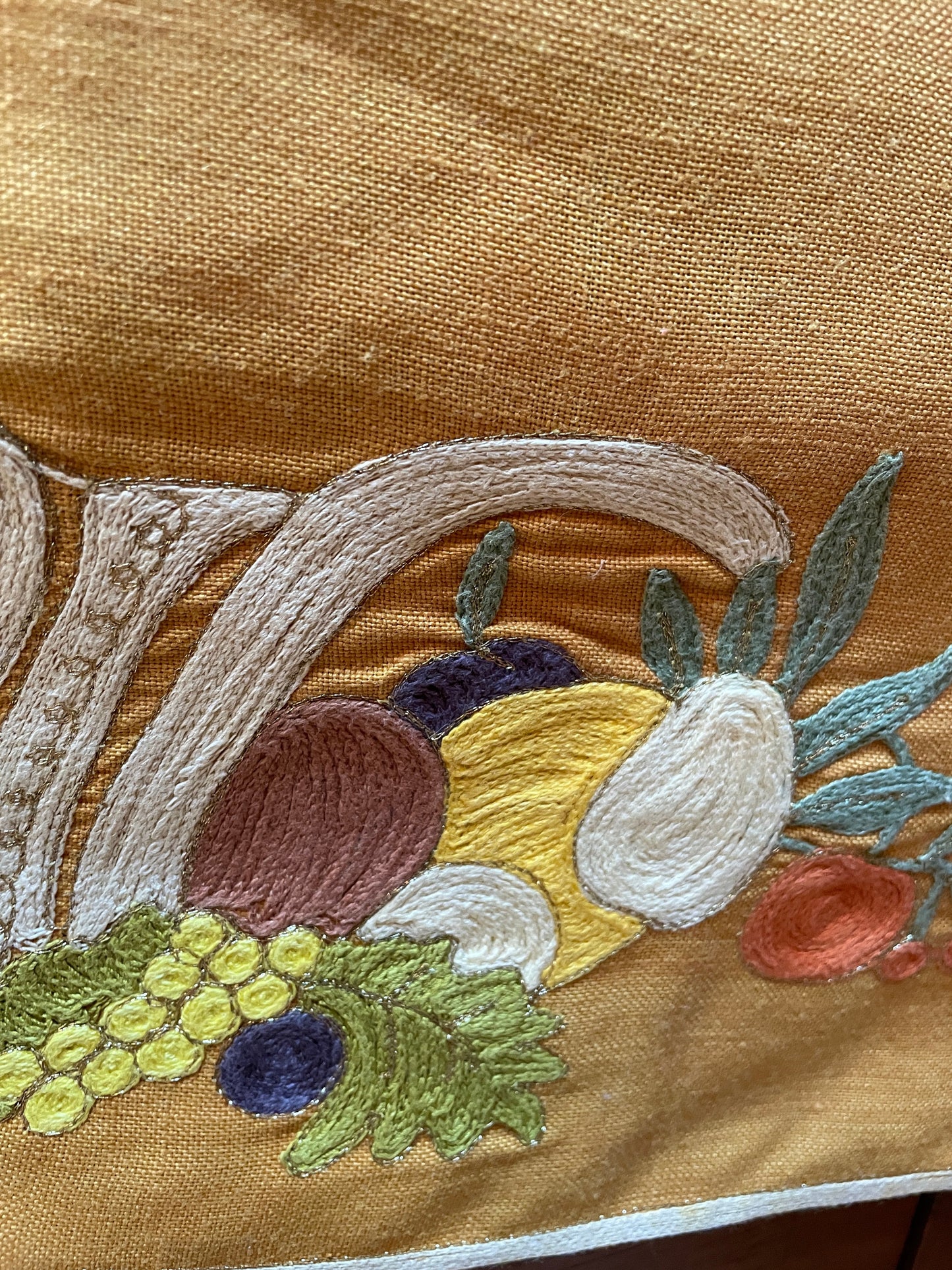 Golden Cornucopia Tablecloth